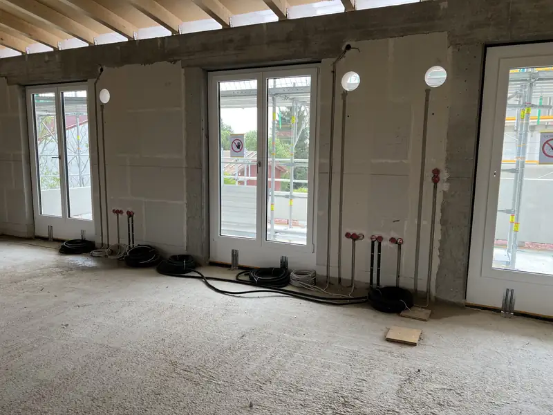 Hrubá elektroinštalácia v novostavbe